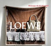 LOEWE Art Print Flannel Throw Blanket L137